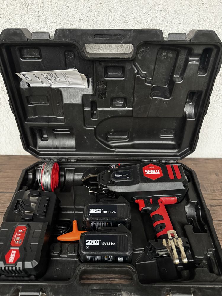 Pistol de legat fier beton SENCO SRT40 - TJEP, MAX!