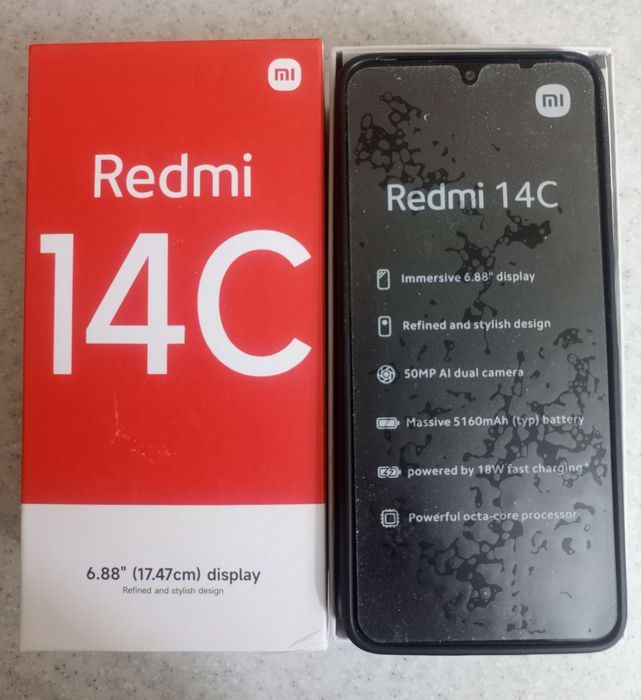 Срочно: Redmi 14C. 8/256GB. Новый в коробке.