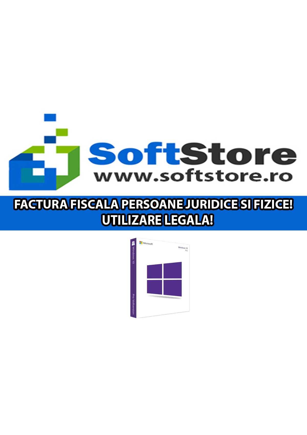 LICENTE ORIGINALE: Windows 10 Professional / Home - Factura PJ/PF!