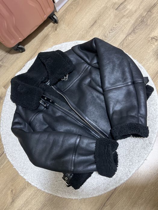 Зимно яке кожа/пух