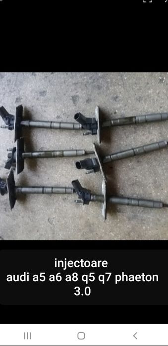 Injector injectoare 3.0 Audi A4 A6 A8 phaeton euro 5