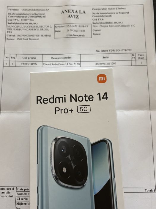 Xiaomi Redmi Note 14 Pro+ 5G