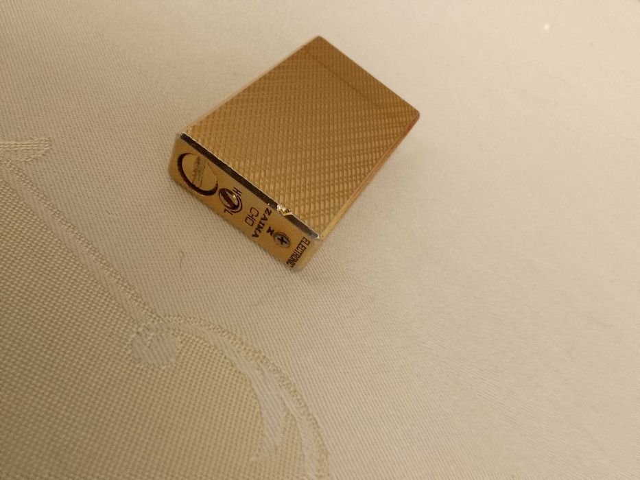 Винтидж Позлатена Газова запалка Займа Япония