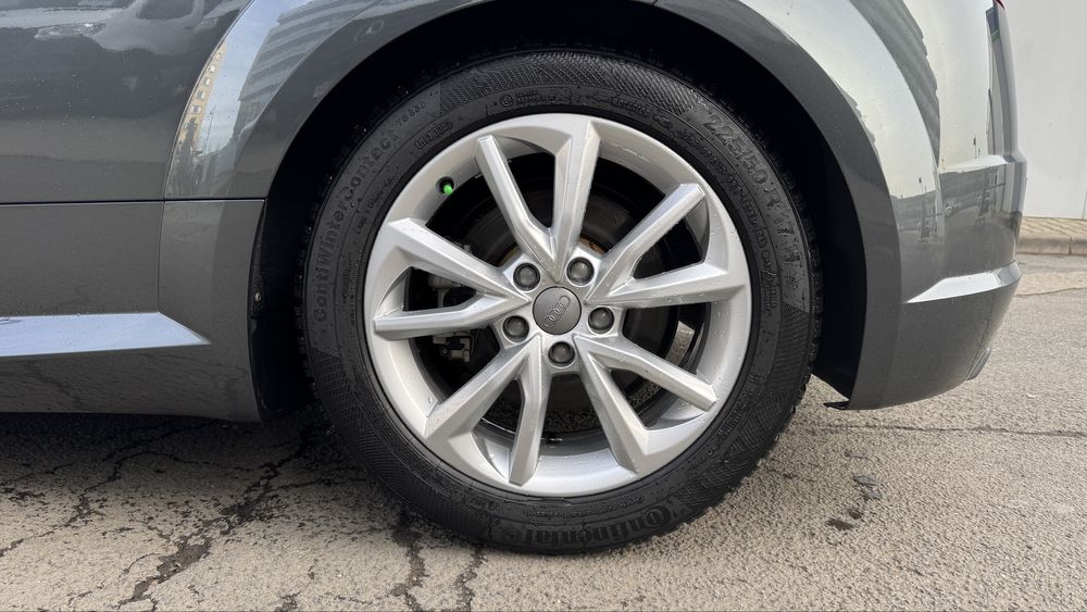 Roti Audi 17” (jante originale Audi + anvelope iarna Continental)