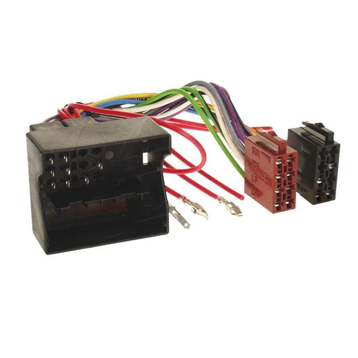 автомобилна букса iso за multimedia volkswagen/skoda/seat/audi ...