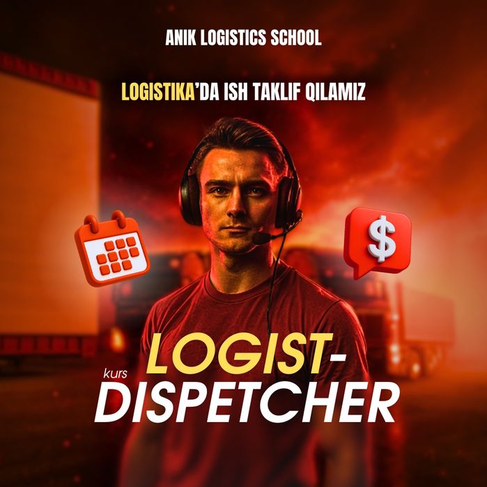 Logist-Dispetcher bo‘lib daromad topishni xohlaysizmi?