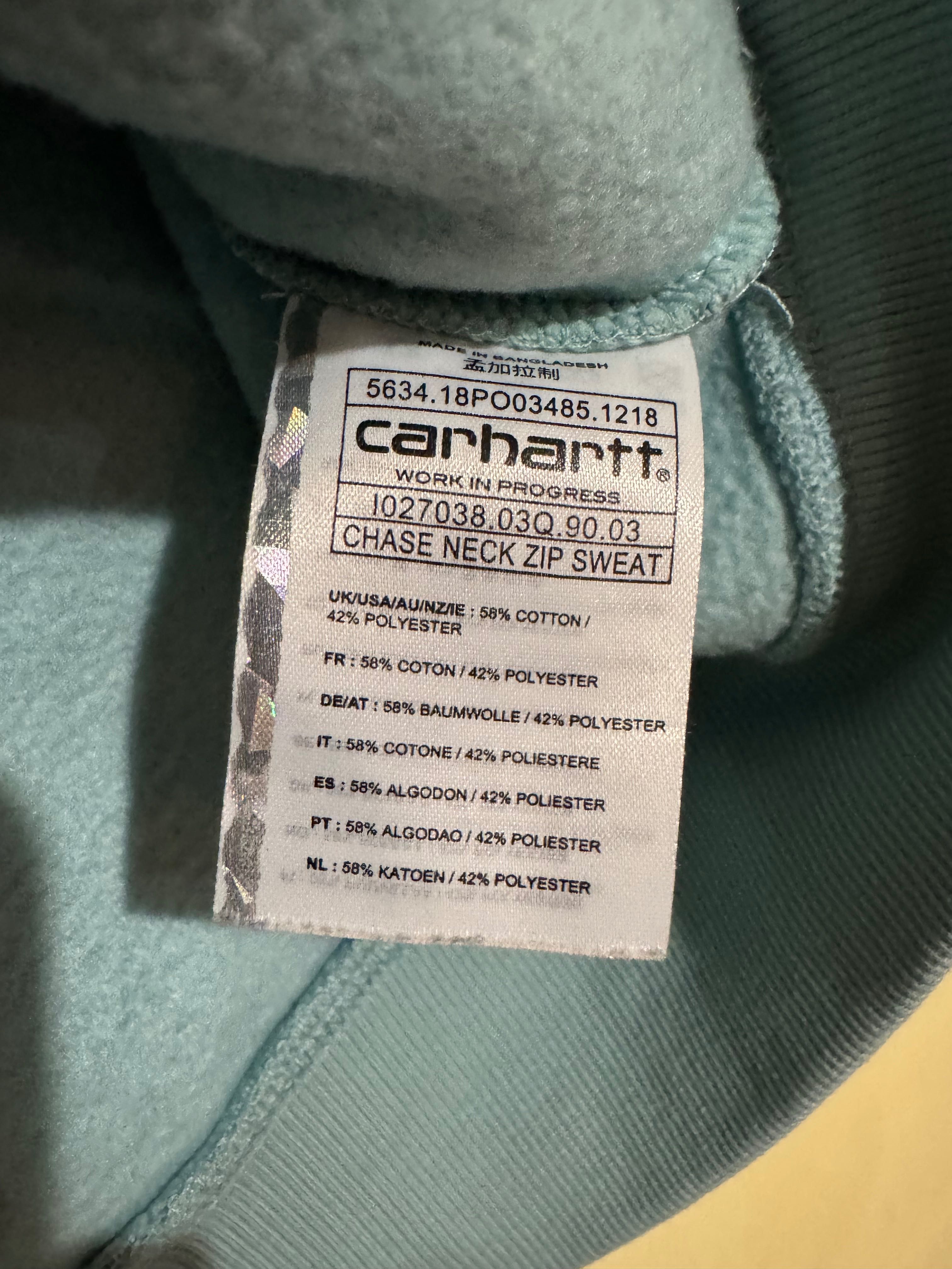 2 броя Carhartt WIP Men's Chase Neck Zip Sweat.CARHARTT Wip Inc Sweat.