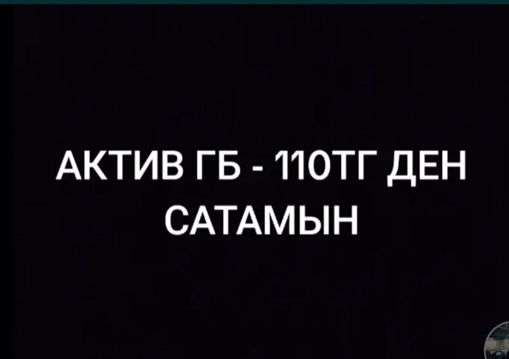 Актив гб сатылады