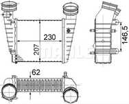 Intercooler superb/Passat 1,8 turbo  nou