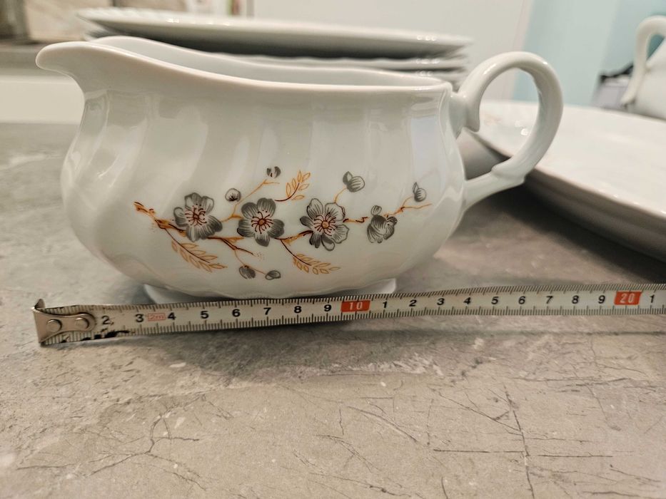 Ретро винтидж порцеланов сервиз „Китка“ – Нови пазар, България