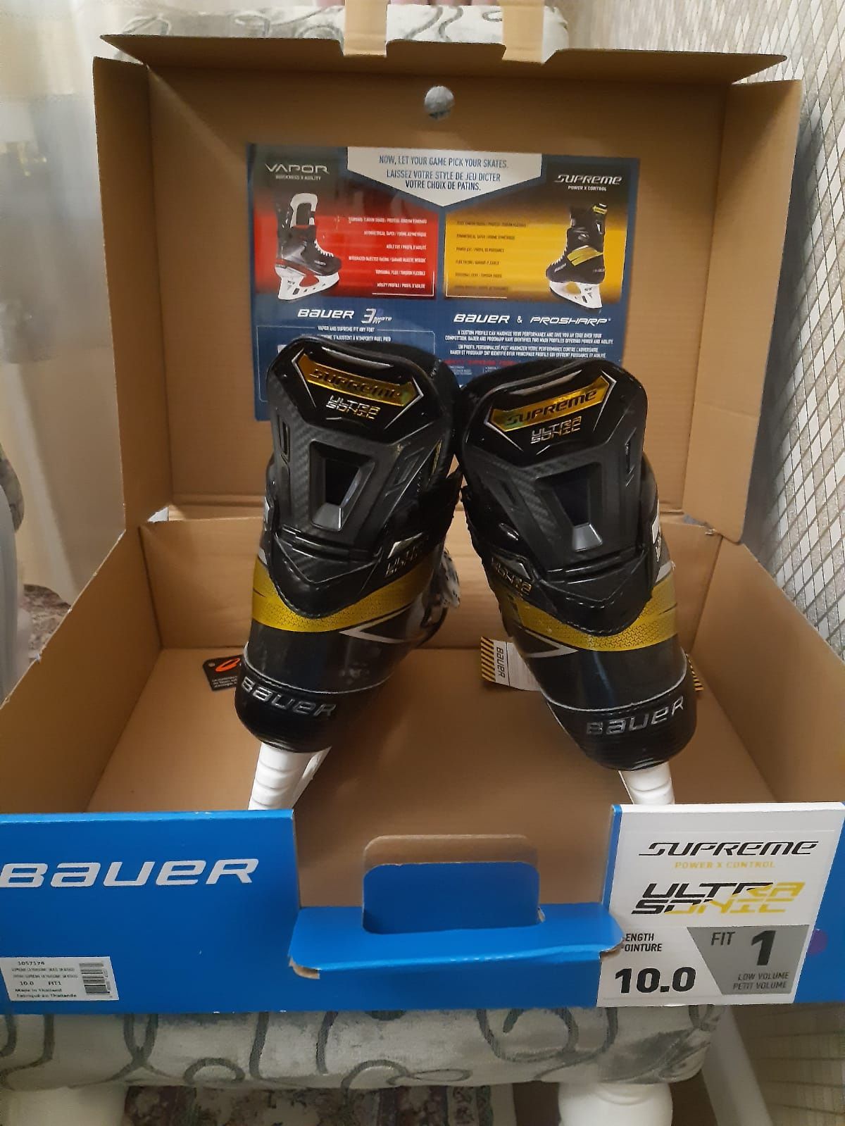 Коньки Bauer  Ultrasonic 

 

Коньки Bauer Supreme Ultrasonic S20 п