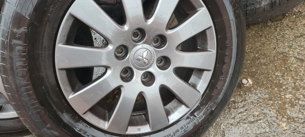 18ц джанти с гуми за мицобиши паджеро l200 l3oo..