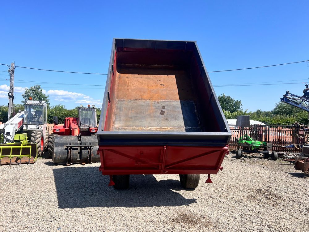 Remorca agricola tandem bena 7,7 t