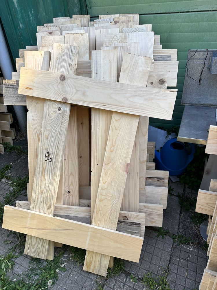 Дървени оградни пана