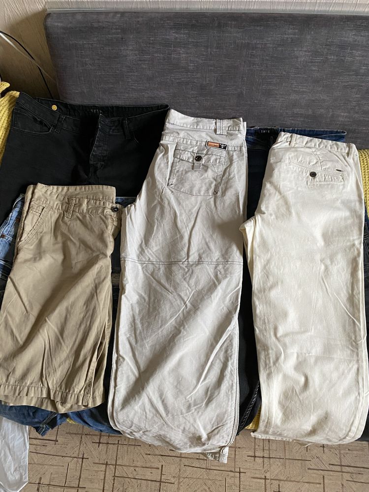 Мужские джинсы  шорты  50р