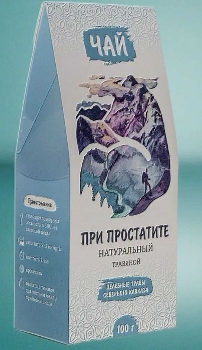 Чай с травами Кавказа от простатита