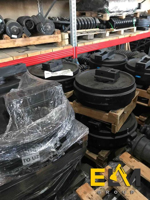 Направляющее колесо на экскаватор Cat Hitachi Komatsu Doosan Hyundai
