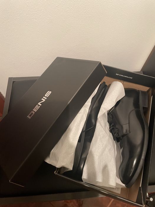 Pantofi eleganti piele lacuita barbati