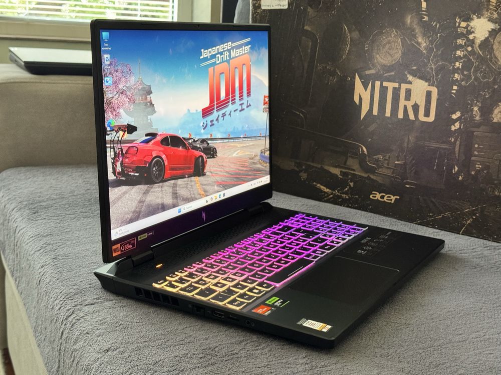 16’FHD+IPS 165Hz 3MS/Ryzen 7-7840HS/RTX 4060/Acer Nitro/16GB DDR5/512