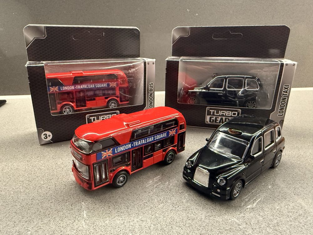 Taxi + Bus Londra (Set sau Individual)
