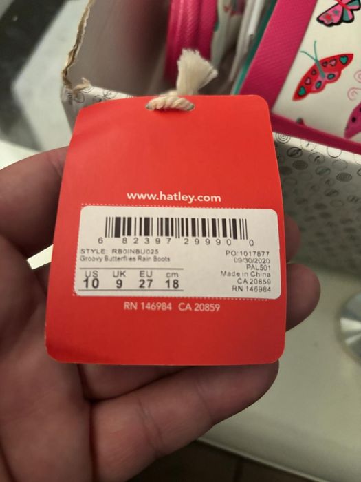 Vind cizme Hatley numărul 27 -18 cm