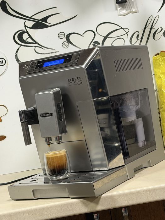 Кафемашина кафе автомат delonghi ELETTA с гаранция