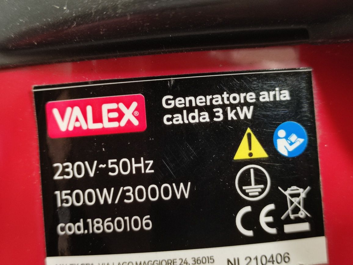 VALEX 3Кw / Топлогенератор / Вентилатор