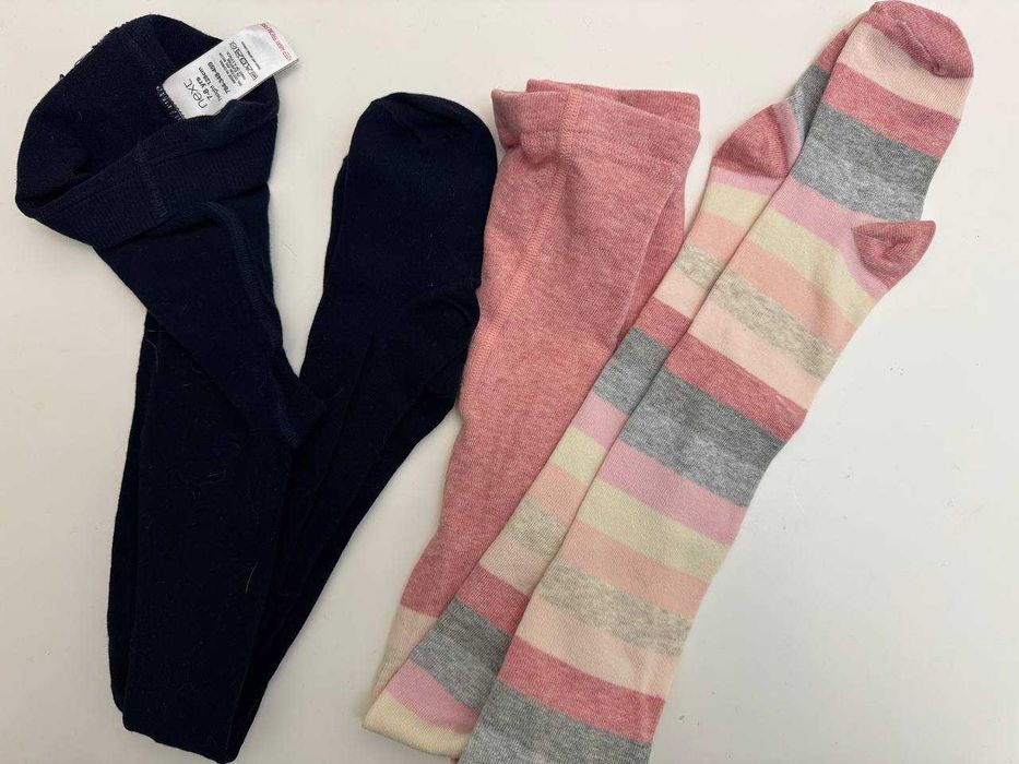 Новые фирменные детские колготки, хлопок, размер 4/6 и 6/8