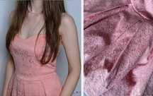 Rochie Poema roz deschis