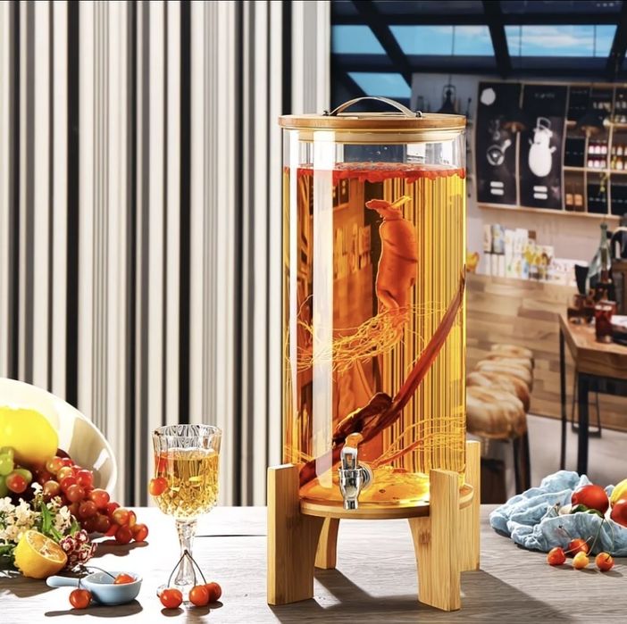 Диспенсер/джусер стеклянный 30л