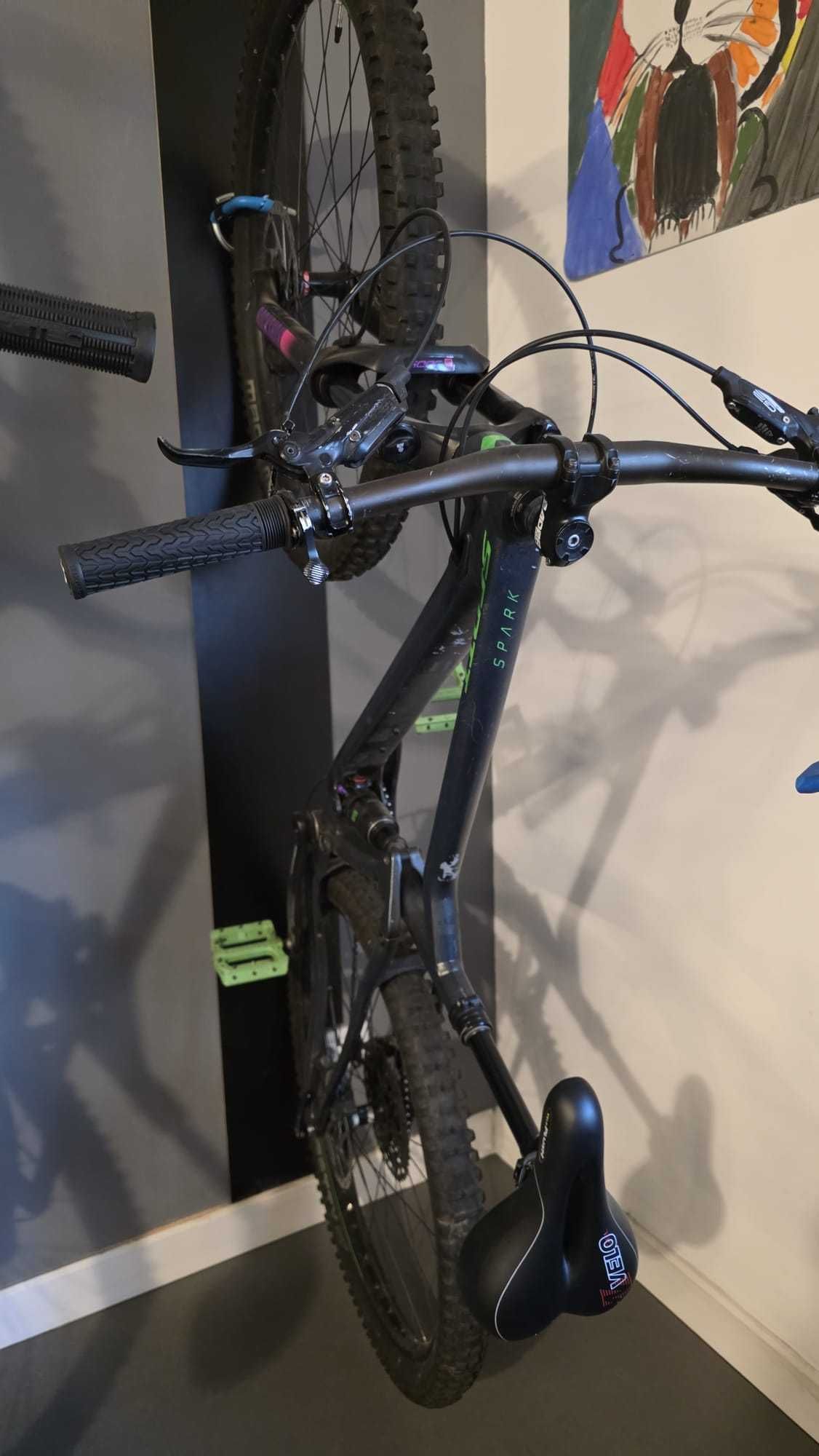 Bicicleta Scott SPARK 970, 2021, negru-gri-verde - M