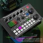 Mixer audio F998 cu Bluetooth și 16 efecte sonore DSP.