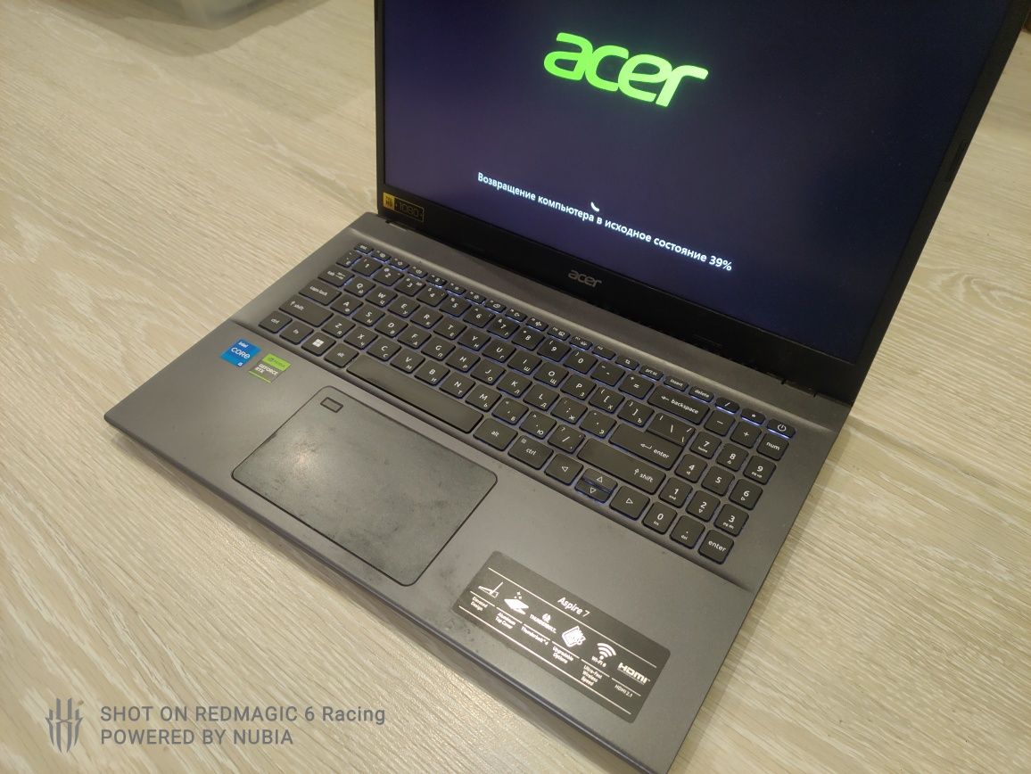 Ноутбук Acer asper 7