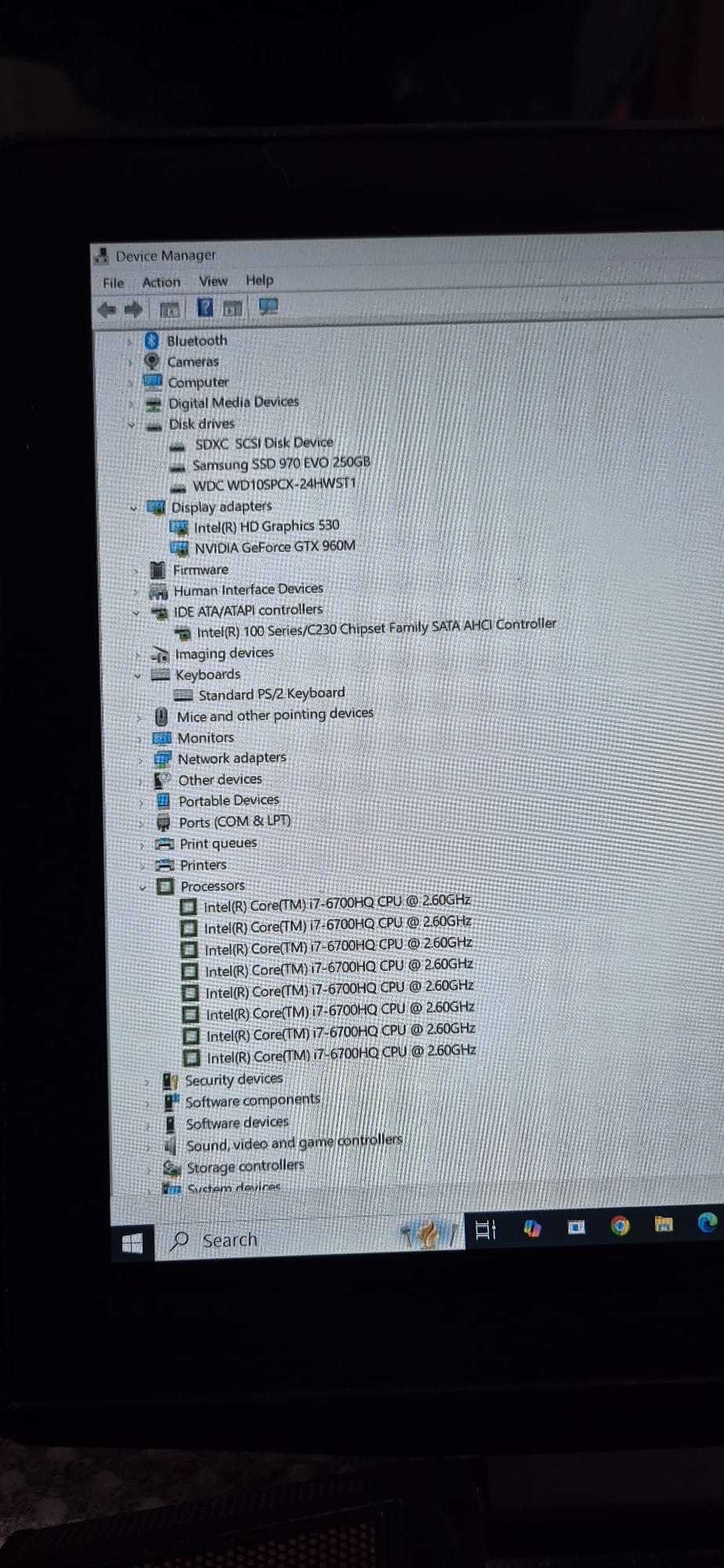 Laptop Lenovo, i7 2.6 0GHz (până la 3.5), GTX 960M 4GB, 16GB RAM, SSD