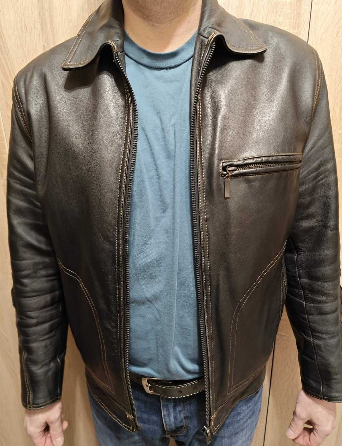 Мъжко кожено яке размер S DICANO Leather