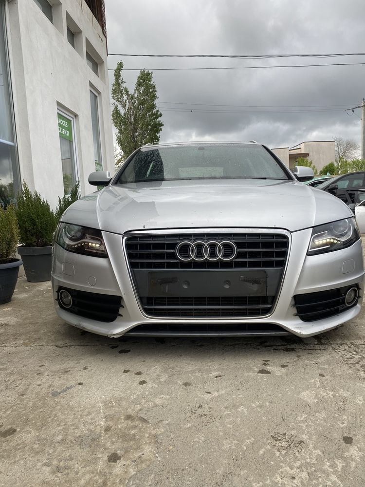 Bară față completă cu spălătoare faruri Audi A4 B8