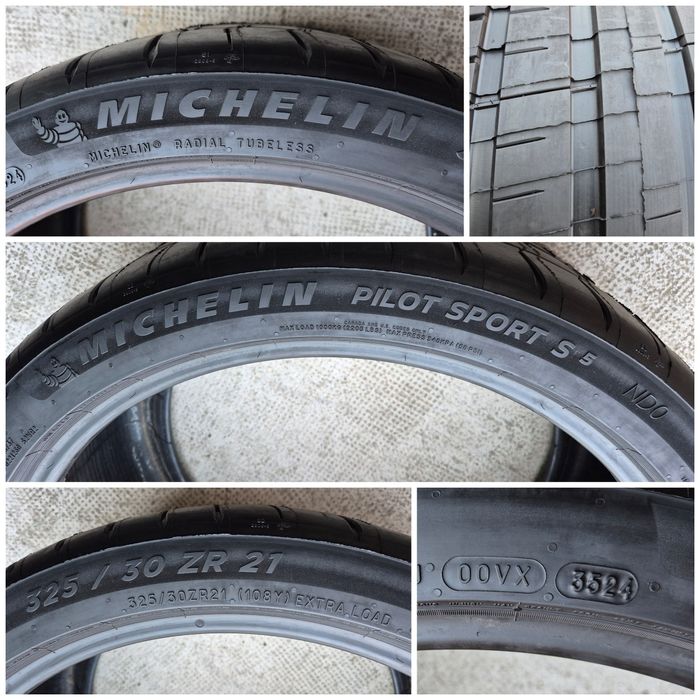 O bucată 325/30 ZR  21 vară - una Michelin