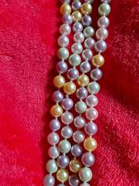 Colier - sirag perle de mallorca multicolor, 120 cm/8mm