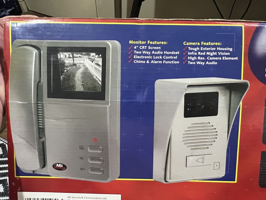 Звънец с камера + Телефон с монитор