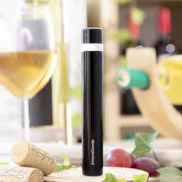 Tirbuson cu aer presurizat pentru vin Dewino InnovaGoods
