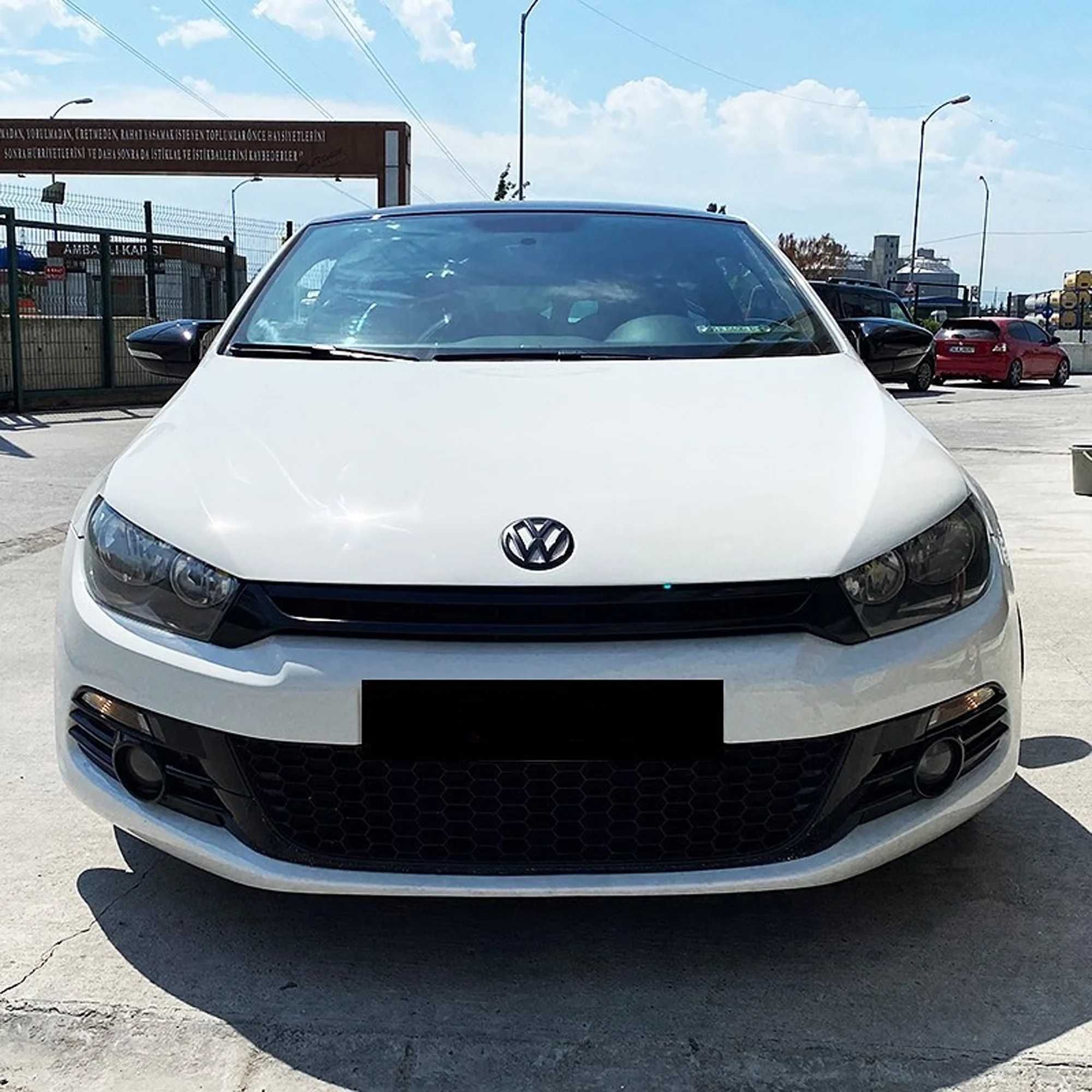 Capace Oglinzi M Batman Volkswagen VW Scirocco 2008-2017, Negru Lucios