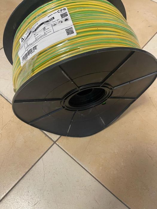 Rola cablu curent impamantare H07V-K 01x6mm - 500m -A-