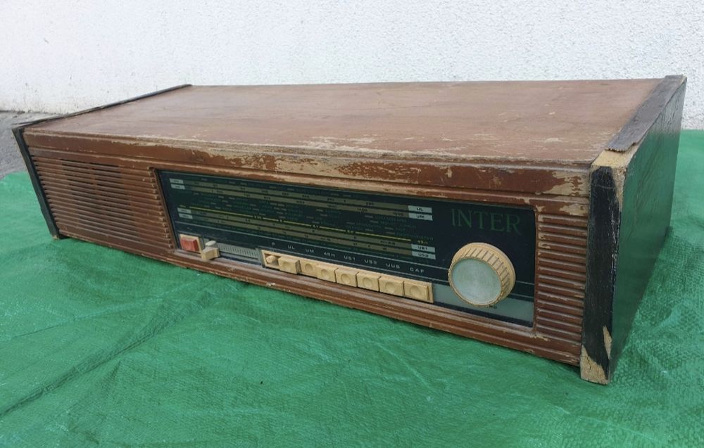 Radio INTER model RST 6-78,made in Romania ,fabricat in Comunism

- El