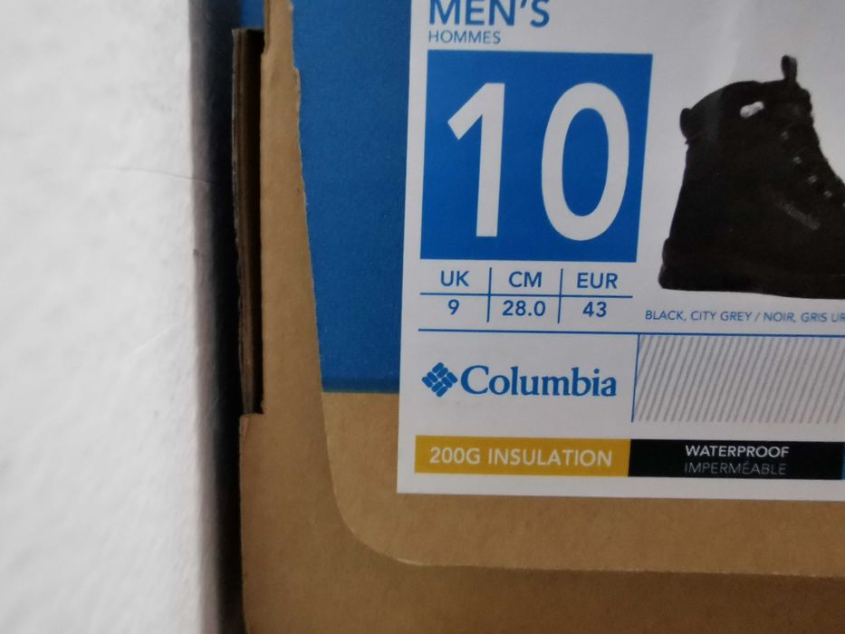 Мъжки зимни  Columbia 43 номер / 189 лв