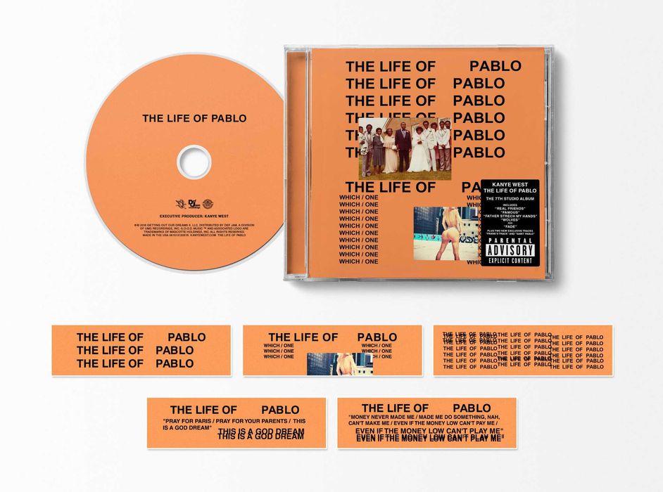 CD KANYE WEST Graduation, MBDTF, Ye, LOP, College Dropout, Late Regist