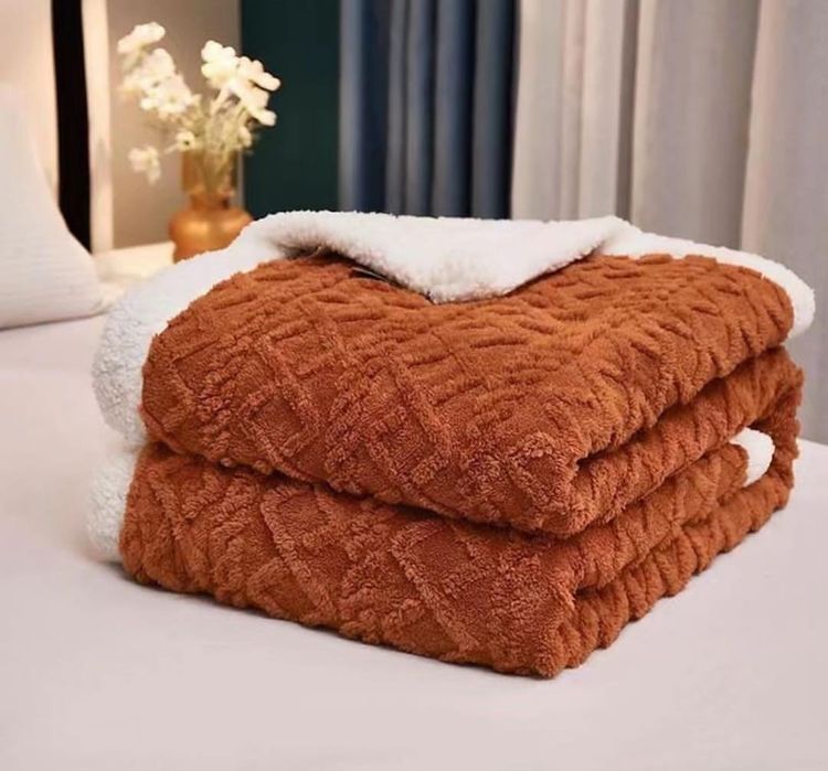 Плед барашек!ХИТ Продаж!пледы! Покрывало