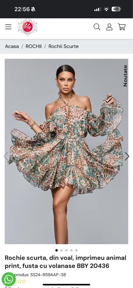 Rochie BBy marimea 40 noua