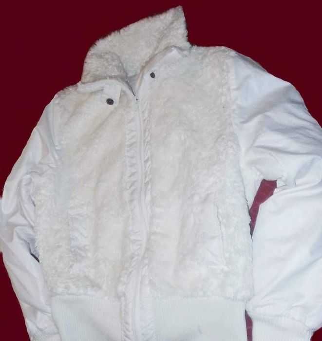 Geaca din fas și blana, model foarte frumos