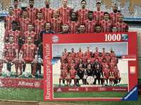 Puzzle Ravensburger 13234 FC Bayern Club 2017/18, 1.000 piese