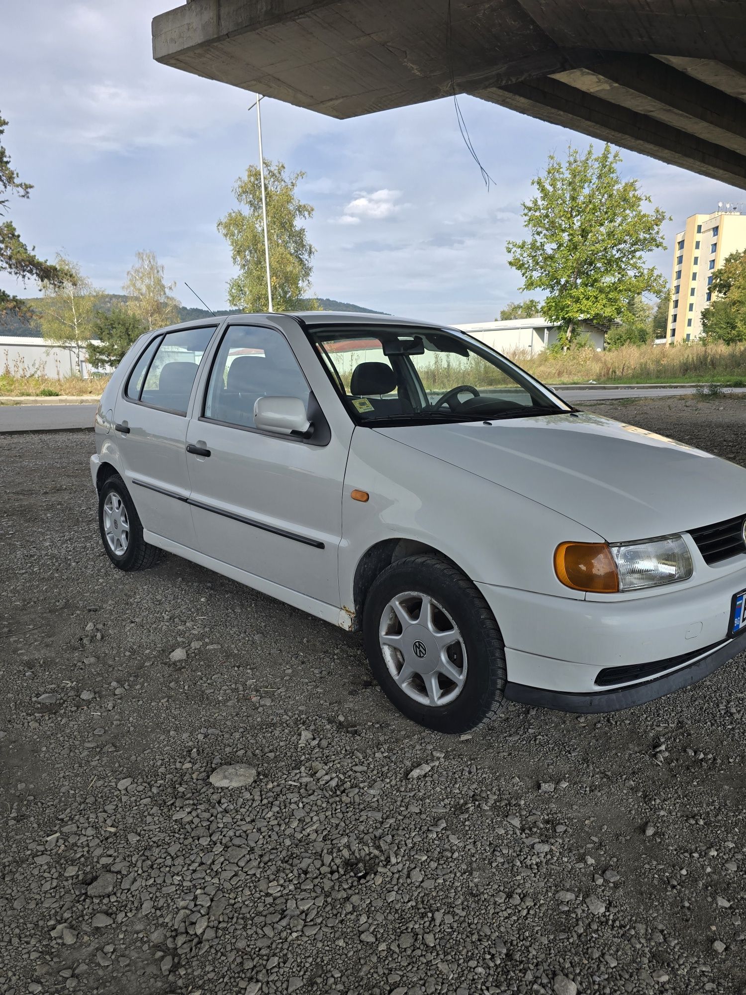 Volkswagen Polo, 1996 г., 1.4 бензин, 60 к.с., бял